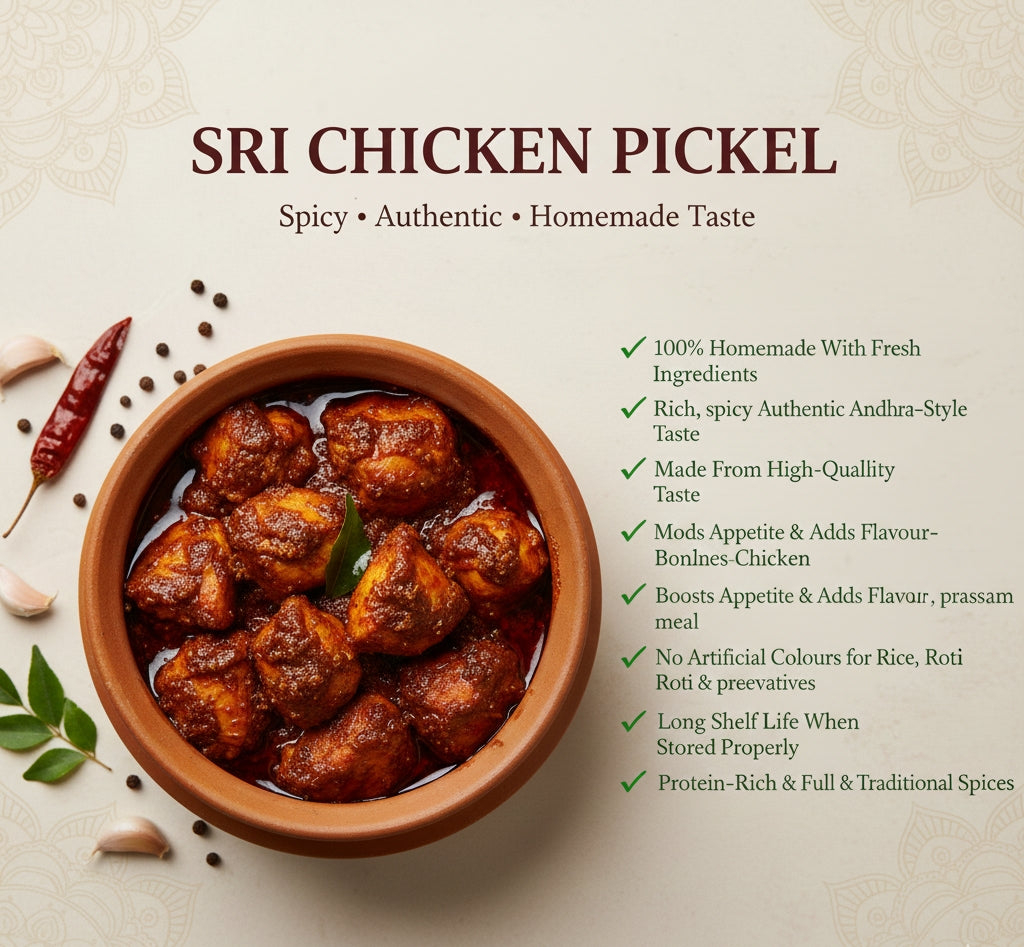 Chicken pickel with bone 250GRAM